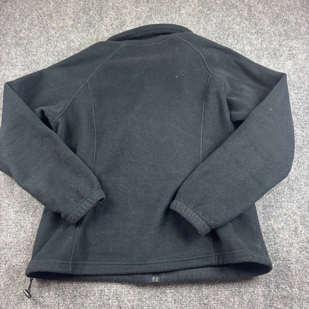 COLUMBIA Women’s Black Full Zip Fleece Jacket size: XL - Picture 2 of 7